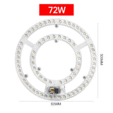 Led Panel Board Round Led Module Ceiling Lights Dimmable Panel 220V replacement Led For circle Lamp Ceiling Fan light magnet fix