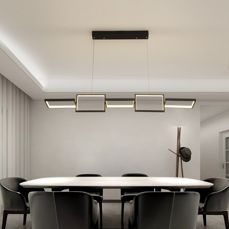 New hanging LED Chandeliers Aluminum Nordic lamp lustre led modern chandelier For kitchen Dining room led chandelier lighting