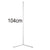 RGB Corner Floor Lamp Bedroom LED Dimmable Night Lamp Floor Light Living Rom Decor Indoor Standing Lamps For Home Decoration