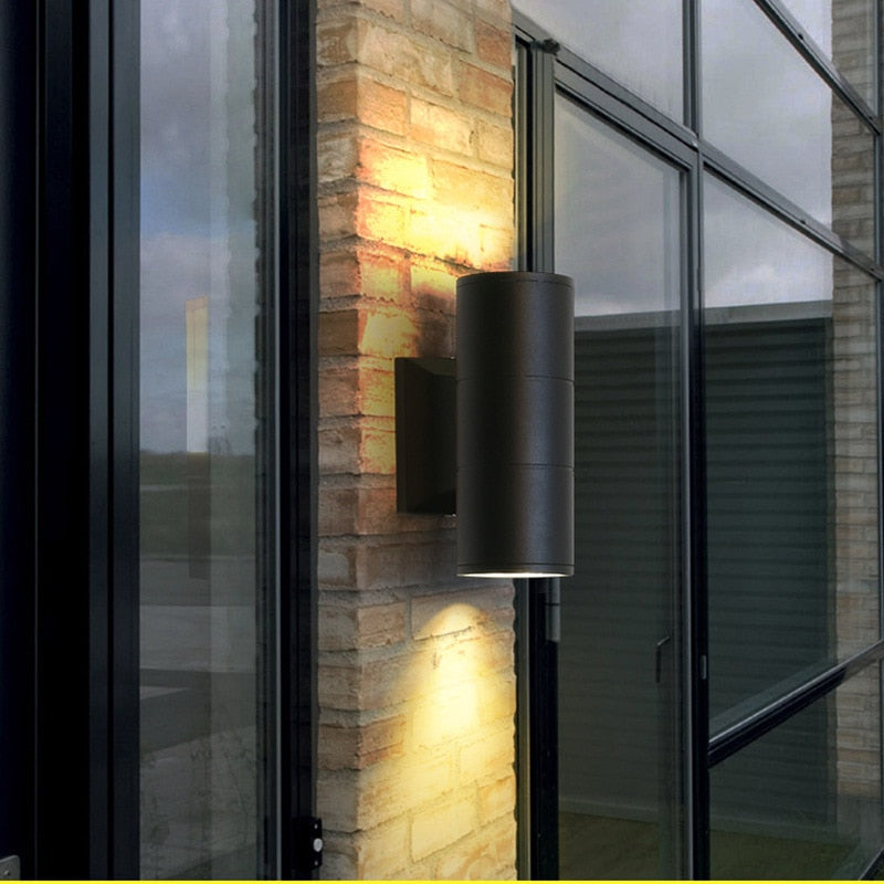 Waterproof Home Decor 6W 12W 18W 220 230V COB LED Wall Lamp Wall Light for Indoor Outdoor Porch Street Path Lighting