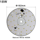 LED Bulb Lamp Chip 3W 6W 12W 18W AC 220V 240V  Smart IC No Need Driver DIY Natural White For led downlight led Spotlight beads