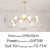 Creative Gold Black Chandelier Lights For Living Room Bedroom G9 Lamps Fixtures Lustres Indoor Lighting Luminaria Without Bulbs