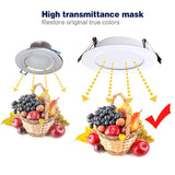 Dimmable Waterproof LED Downlight AC220V 230V 5W 7W 9W 12W 15W 18W 24W LED indoor Lamp Recessed LED Spot Light For Bathroom