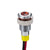 8mm Metal Indicator Led Light Waterproof Led Light 3V/6V/12V Pilot Signal Lamp with Wire Warning Indicator Light