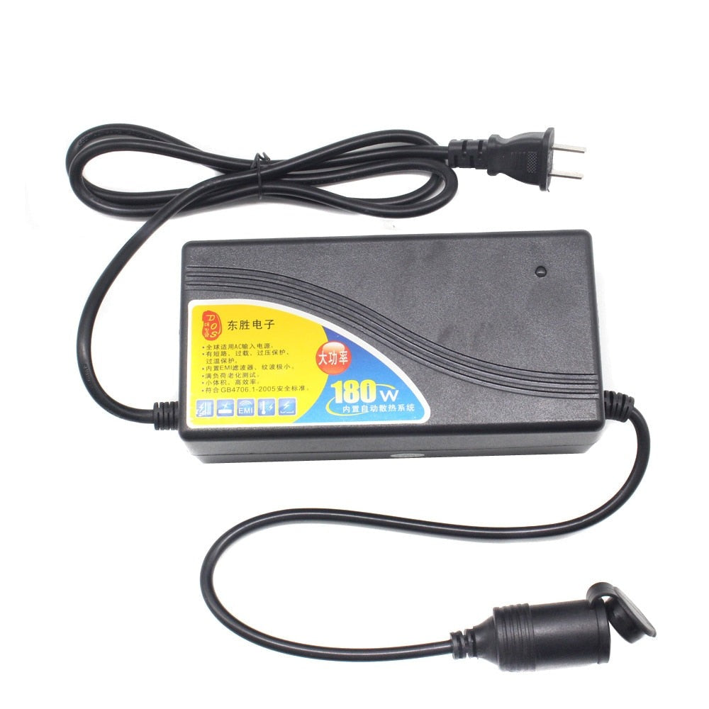 LED 220V to 12V Car Cigarette Lighter AC DC 12V 150W 180W 250W LED Driver 12 Volt 110V Converter Power Supply Lighting Transformer