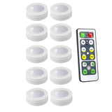 Dimmable Touch Sensor Under Cabinet Light LED Puck Lights Wireless Downlight Spotlights For Close Wardrobe Hallway Night lamp