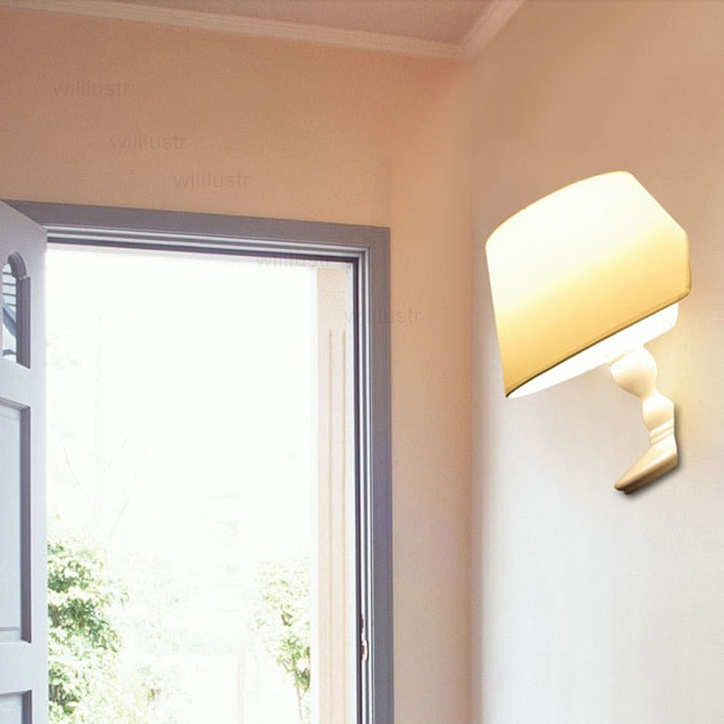 Titanic wall lamp modern light sconce by Fluke bedroom foyer study office restaurant hotel sitting dinning room novelty lighting