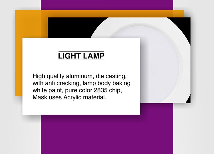 LED Round Panel Ceiling Downlight