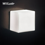Willlustr Cubi Wall sconce Lamp Ufficio Stile design Modern light hotel restaurant bar doorway porch novelty vanity lighting