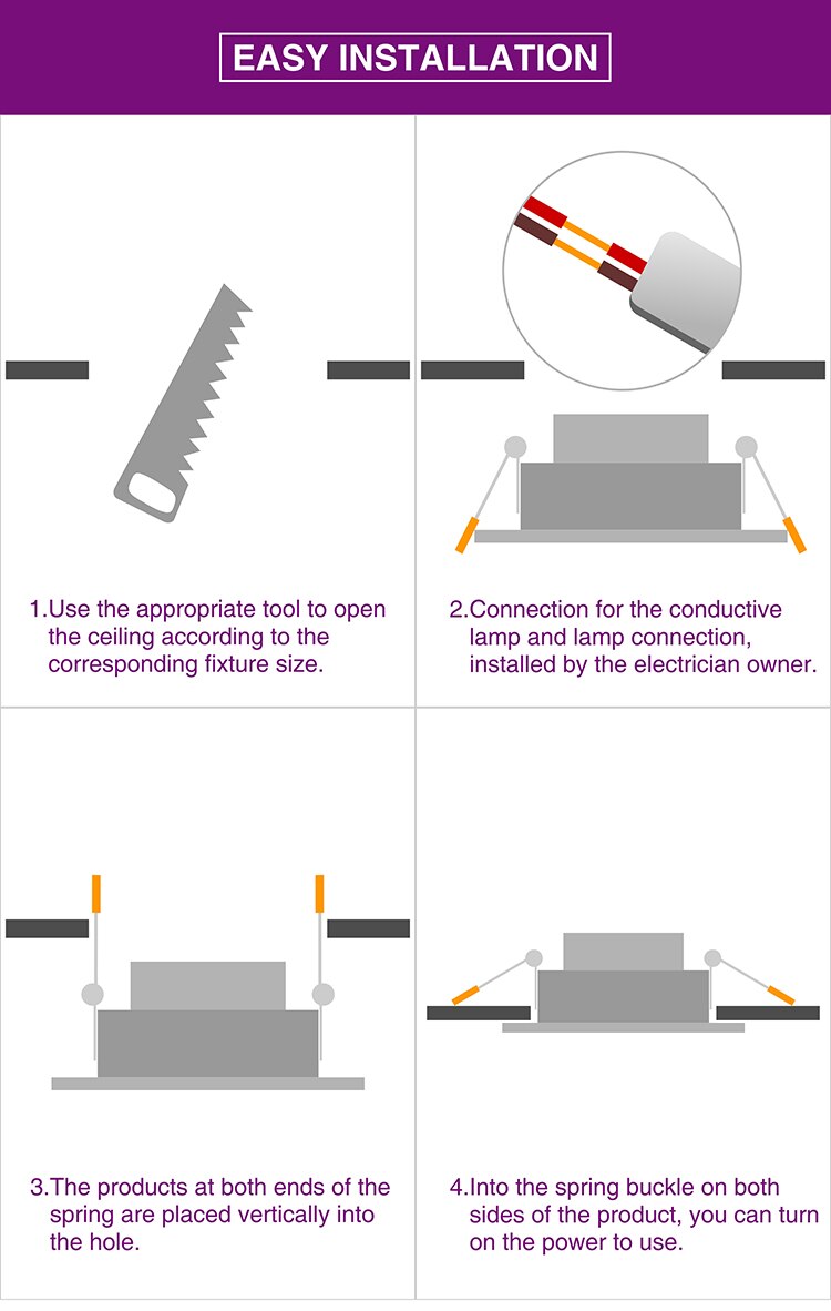 LED Round Panel Ceiling Downlight