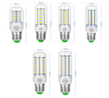Bulb E27 LED E14 Corn Light GU10 Smart LED 220V Ampoule 24 36 48 56 69 72leds Spotlight G9 Candle Bulb B22 Halogen Lamp For Home