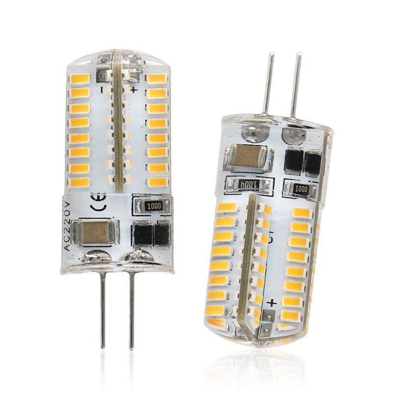 Led Light G4 Led Corn Bulb AC 220V 240V High Power Lamp Silica gel lamps Replace Chandelier Crystal halogen Light