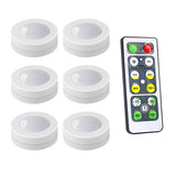 Dimmable Touch Sensor Under Cabinet Light LED Puck Lights Wireless Downlight Spotlights For Close Wardrobe Hallway Night lamp