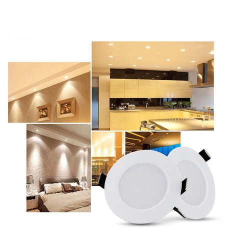Dimmable Waterproof LED Recessed Downlight 5W 7W 9W LED Spot Light Ceiling Lamp Home Lighting AC 110V 220V For For Bathroom lamp