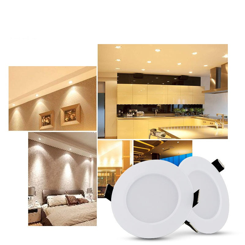 Dimmable Waterproof LED Recessed Downlight 5W 7W 9W LED Spot Light Ceiling Lamp Home Lighting AC 110V 220V For For Bathroom lamp