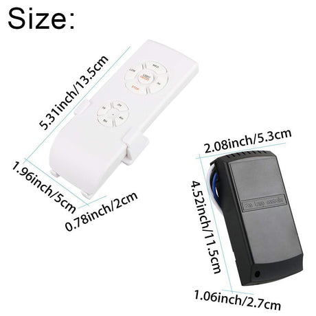 Wi-fi Fan Light Smart Switch Ceiling Fan Light Adjustable Fan Speed Controller for Alexa Google Home