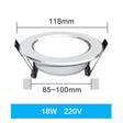 LED Downlight Ceiling 7W 9W 12W 15W 18W 3W 5W Spot Round Recessed Lamp 220V 230V 240V 110V Bulb Bedroom Kitchen Indoor Lighting