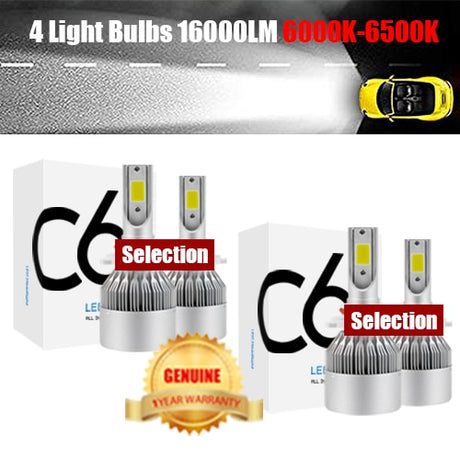 NEW Arrivals Car Lights Bulbs LED H4 H7 9003 HB2 H11 LED H1 H3 H8 H9 880 9005 9006 H13 9004 9007 Auto Headlights 12V Led Light