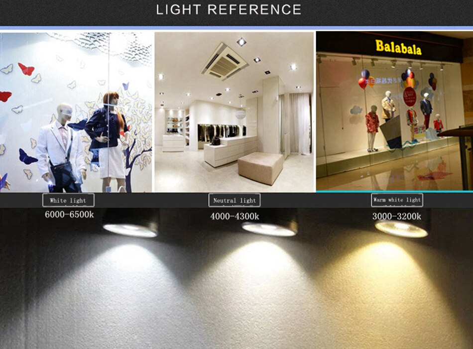 LED SCR Dimming Ceiling Light 3w5w7w9w12w15w18w21w24w High Power Downlight AC85-265v