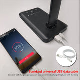 LAOPAO 52PCS LED Desk Lamp 5 Color Stepless Dimmable Touch USB Chargeable Reading Eye-protect with timer Table lamp Night Light