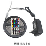 RGB LED Strip Waterproof Ribbon RGB LED Light SMD5050 5M 10M LED Flexible Stripes DC12V,  RGB LED Tape Full Sets LED Kit