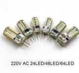 10PCS LED G4 Bulb Mini Corn Bulb DC12V AC/DC12V  220V 24LED/48LED/64LED Cold/Warm White 1W LED or 10W Halogen