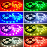 RGB LED Strip Waterproof Ribbon RGB LED Light SMD5050 5M 10M LED Flexible Stripes DC12V,  RGB LED Tape Full Sets LED Kit