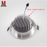 LED SCR Dimming Ceiling Light 3w5w7w9w12w15w18w21w24w High Power Downlight AC85-265v