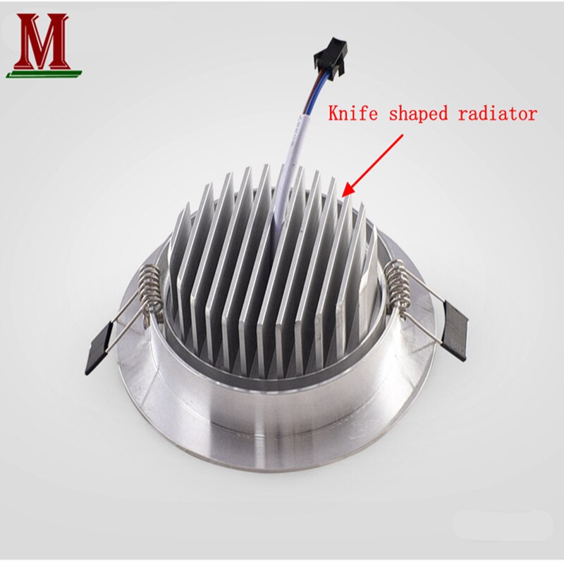 LED SCR Dimming Ceiling Light 3w5w7w9w12w15w18w21w24w High Power Downlight AC85-265v