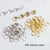 100x 11mm 12mm 13mm 15mm 20mm round stainles steel ring crystal for Chandelier Ball Parts Bead light accessorise Curtain connect