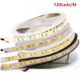 Waterproof LED Strip Light 5054 SMD 300/600 Leds Flexible LED Tape DC 12V For Indoor Kitchen Warm White Brighter Than 5630 5050
