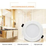 10Pcs Waterproof Dimmable LED Downlight 5W 7W 9W 12W 15W 18W Recessed Spot Light Ceiling Lamp Home Indoor Lighting AC 220V 230V