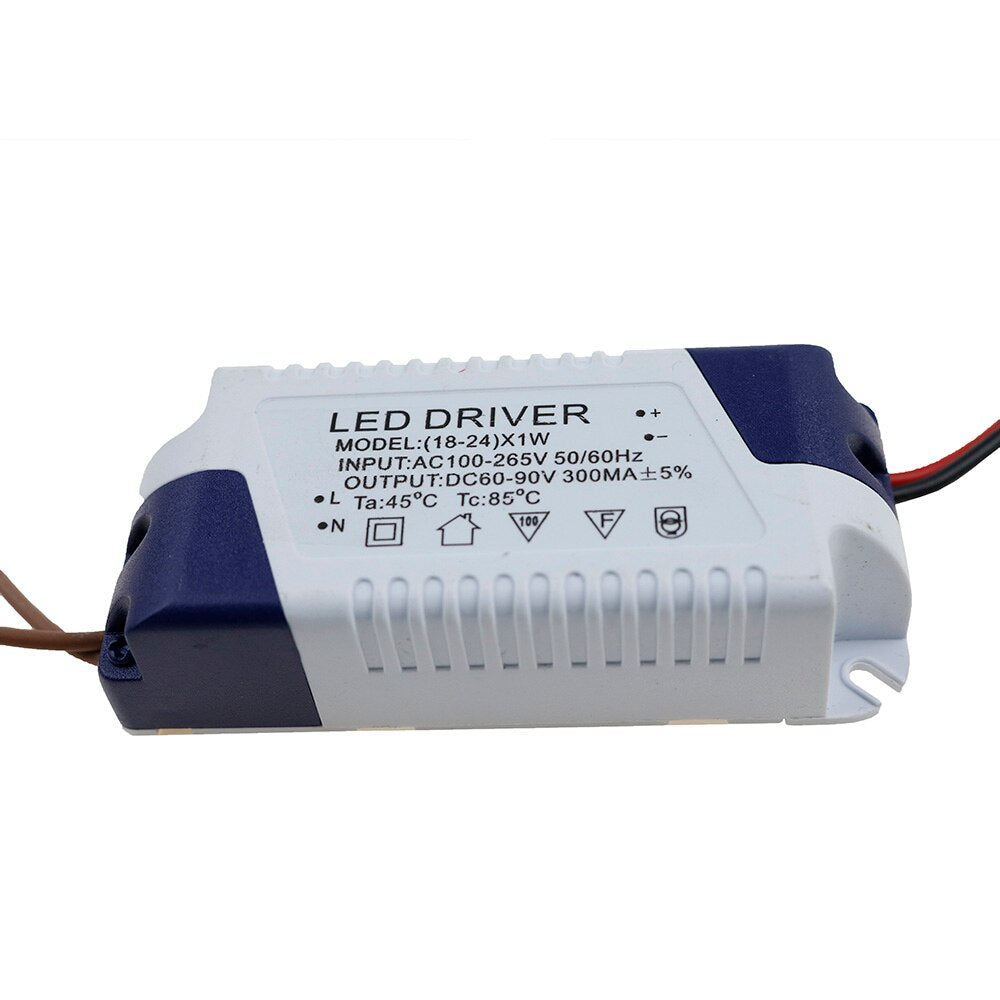 AC85-265V  LED Light Lamp Lighting Transformer LED Driver Adapter Power Supply 1-3W 5W 7W 12W 15W 24W for Downlight panel Lamp
