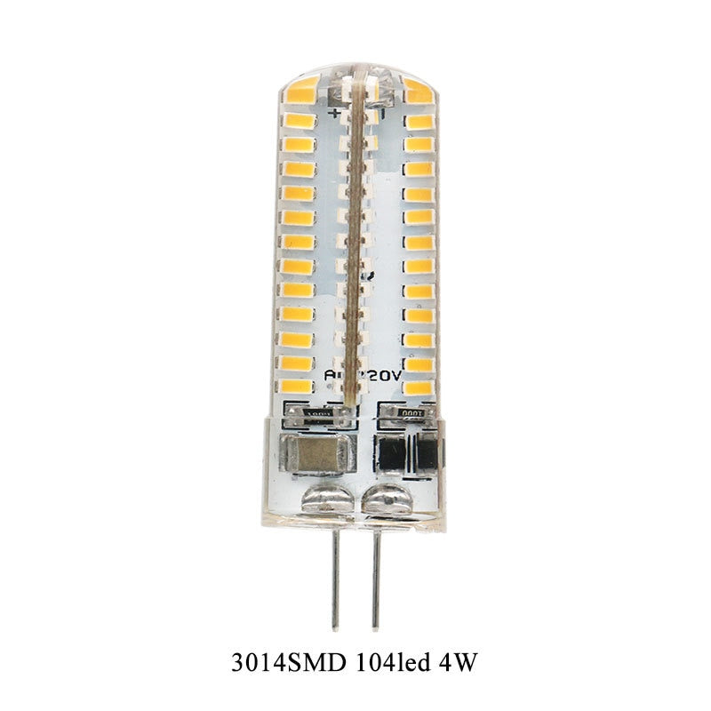 Led Light G4 Led Corn Bulb AC 220V 240V High Power Lamp Silica gel lamps Replace Chandelier Crystal halogen Light
