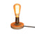 Wooden Aluminum Table Lamp  Retro Loft Desk Edison Bulb 110V/220V  Night Light Office lamp Bedroom/Living Room/Cafe Lam