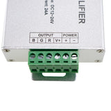 24A LED RGB Amplifier DC12-24V 3 Channel RGB Amplifier for 5050 3528RGB LED Strip Light Power Repeater Console Controller 1pcs