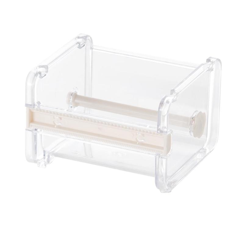 Creative Tape Cutter Set Tape Tool Transparent Tape Holder Tape Dispenser School Supplies Office Stationery