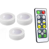 Dimmable Touch Sensor Under Cabinet Light LED Puck Lights Wireless Downlight Spotlights For Close Wardrobe Hallway Night lamp