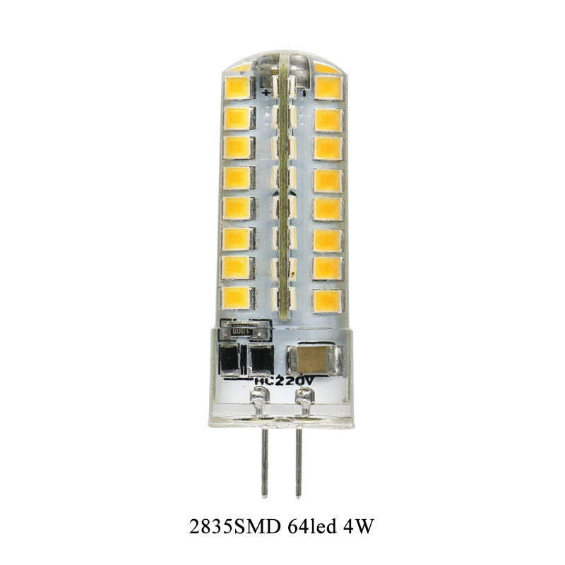 Led Light G4 Led Corn Bulb AC 220V 240V High Power Lamp Silica gel lamps Replace Chandelier Crystal halogen Light
