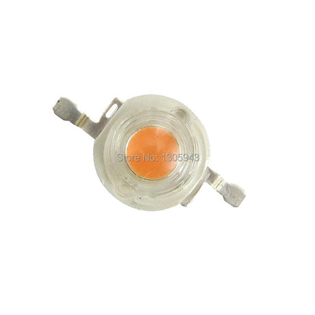 50PCS LED 1W 3W Bulbs High Power Lamp Beads Light Pure Chips 35mli 45mli 3V Pink White Red Blue Green Yellow for Blubs Downlight