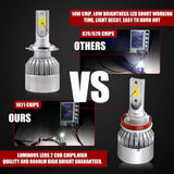 NEW Arrivals Car Lights Bulbs LED H4 H7 9003 HB2 H11 LED H1 H3 H8 H9 880 9005 9006 H13 9004 9007 Auto Headlights 12V Led Light