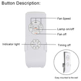 Wi-fi Fan Light Smart Switch Ceiling Fan Light Adjustable Fan Speed Controller for Alexa Google Home