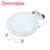 1pcs Dimmable LED Panel Light 3W 6W 9W 12W 15W 25W Recessed Ceiling LED Downlight Indoor Spot Light AC110V 220V Driver Included