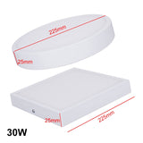 T SUNRISE Surface Recessed Mounted light LED Panel Light AC 85-265V Round/Square 8w/16w/24w/32w  LED Downlight Indoor Light