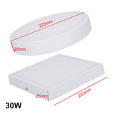 T SUNRISE Surface Recessed Mounted light LED Panel Light AC 85-265V Round/Square 8w/16w/24w/32w  LED Downlight Indoor Light