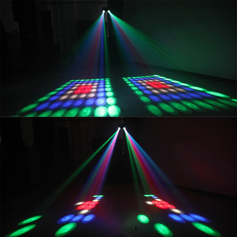 LEDs RGBW Pattern Stage Effect Lighting Projector  DJ Disco Party Led Lights for Xmas