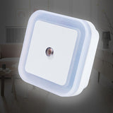 Intelligent LED Induction Lamp Square Shape Wall Light Night Light Automatic Switch Light Sensor Bedroom Household Supplies