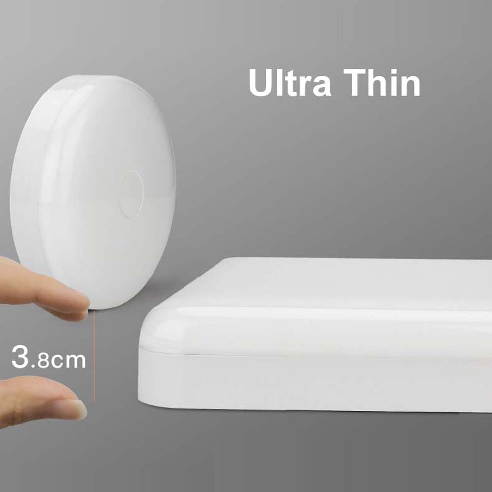 Bedroom Bathroom Ceiling Light Waterproof Motion Sensor Lamp Wall Surface Led Ceiling Light Square Round Panel Indoor Lighting