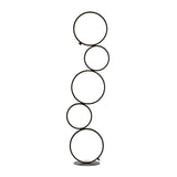 Modern LED Floor Lamp Touch Switch Ring Indoor Decor Light Nordic Minimalist Art Living Room Bedroom Home Standing Lamp Lighting
