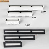 Dimmable LED Ceiling Spot Lights LED Downlights 10W20W30W COB Recessed Square AC85V~265V LED Strip Lights Indoor Lighting